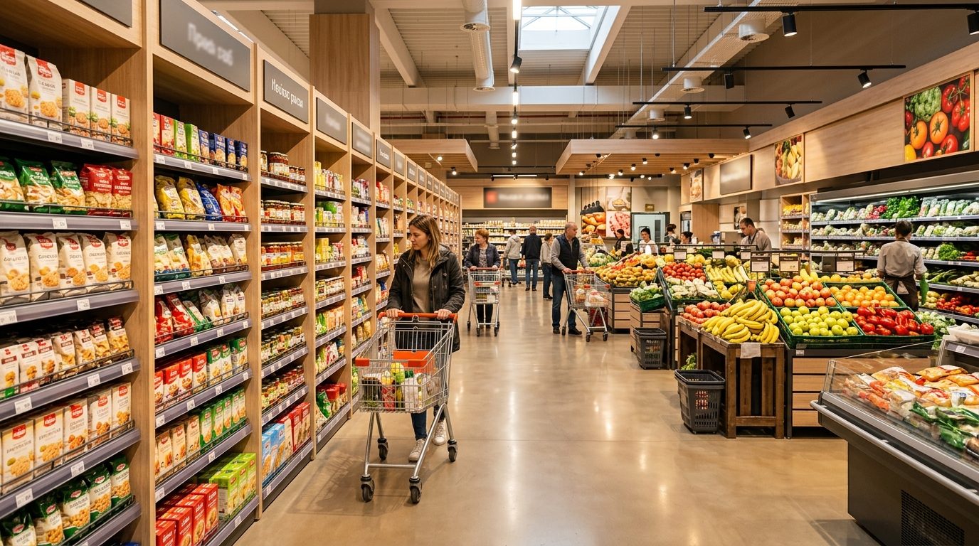 Trgovina i snabdevanje u Železniku: Od lokalnih radnji do megamarketa